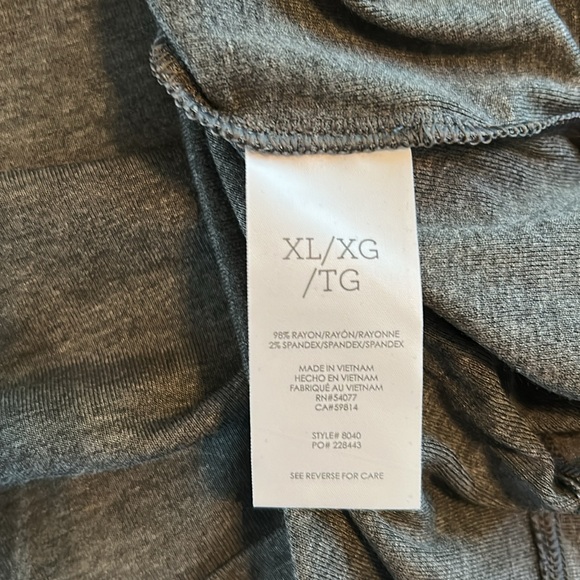 CAbi Slinky Turtleneck In Charcoal Style Number 8040 - Picture 4 of 4